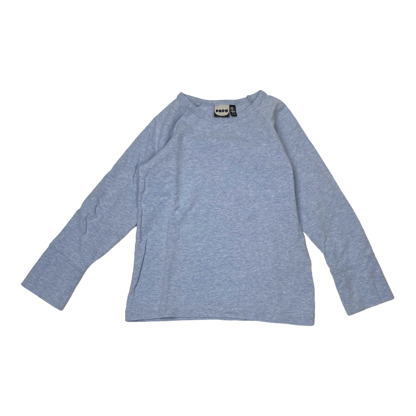 Papu patch shirt, baby blue | 98/104cm