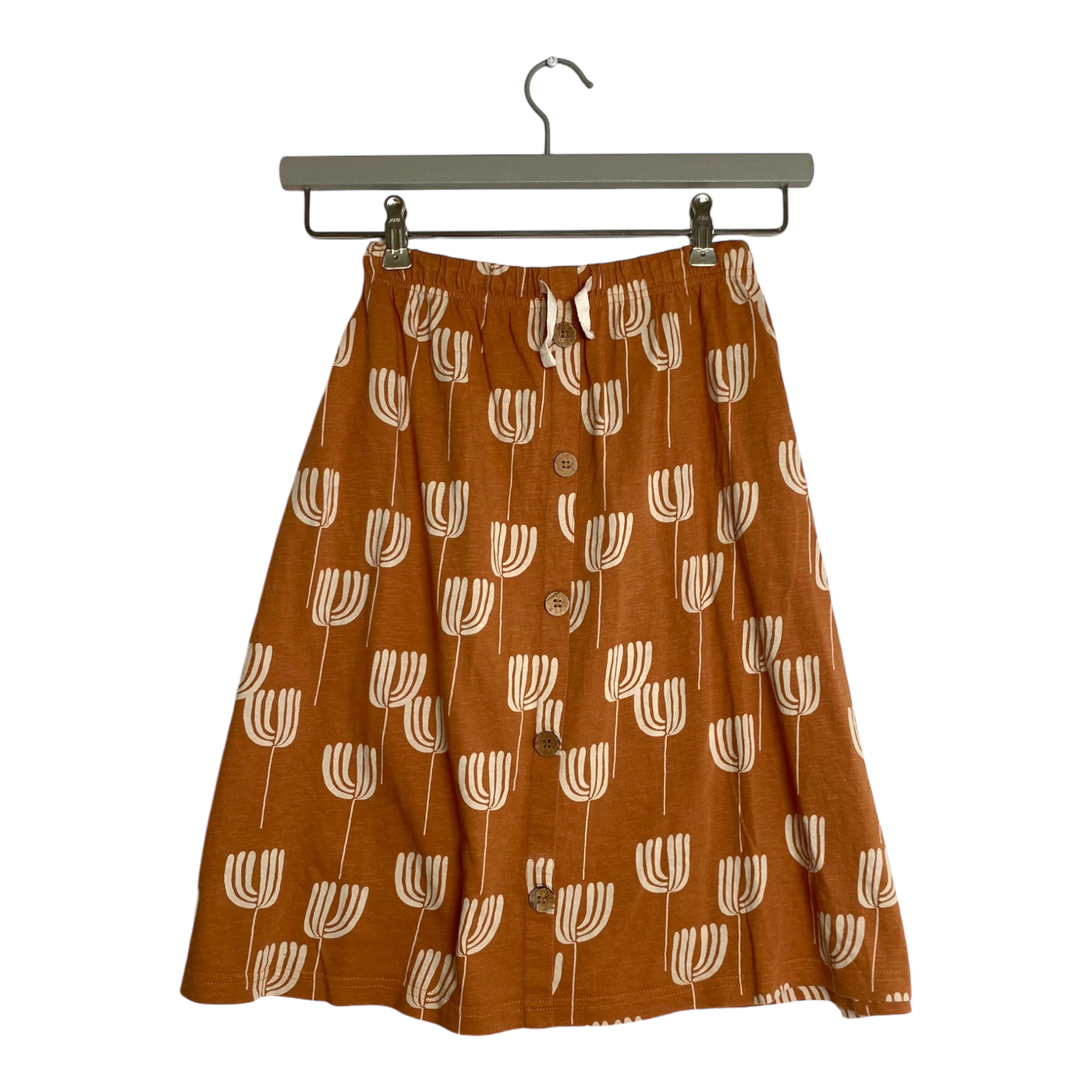 Mainio button skirt, tulip | 134/140cm