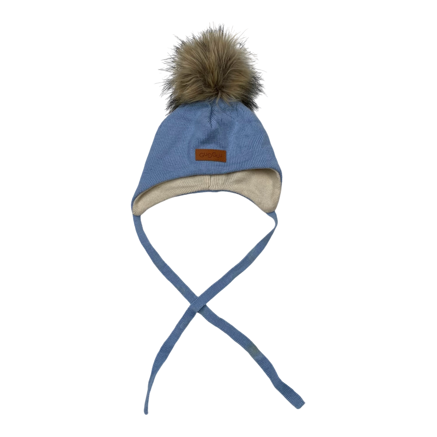 Gugguu merino beanie, sky blue | 35/36cm