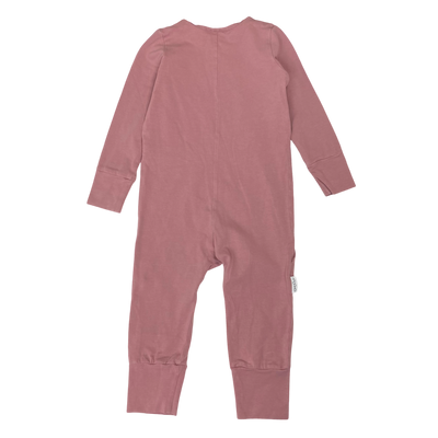 Gugguu tricot jumpsuit, old rose | 86cm