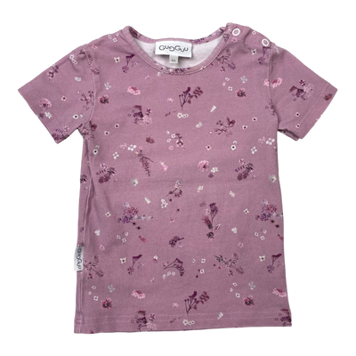 Gugguu t-shirt, flowers | 92cm