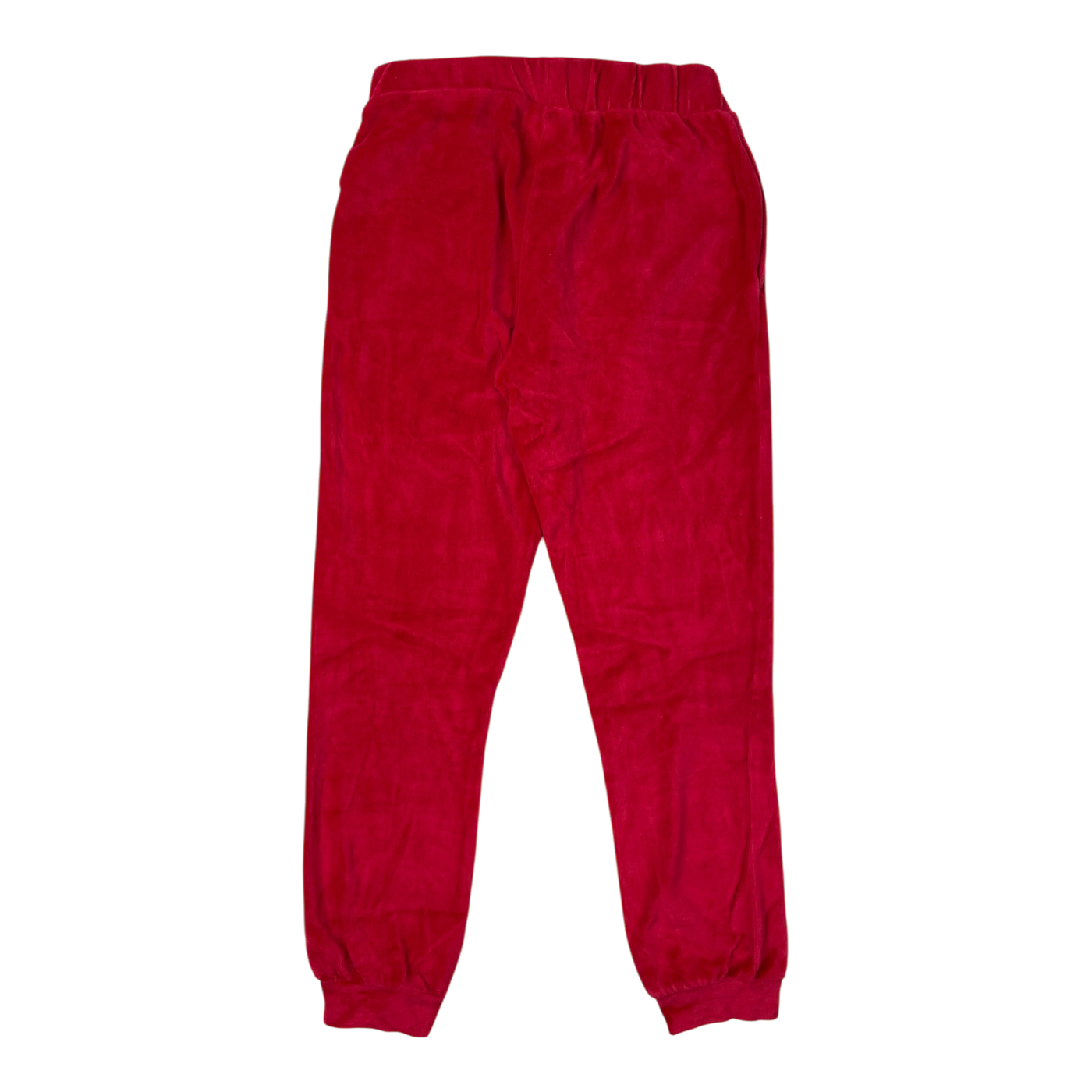 Reima velour pants, red | 146/152cm