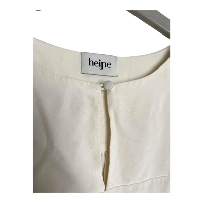 Studio Heijne silk blouse, cream | woman M