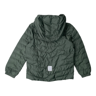 Reima falk down jacket, thyme green | 116cm