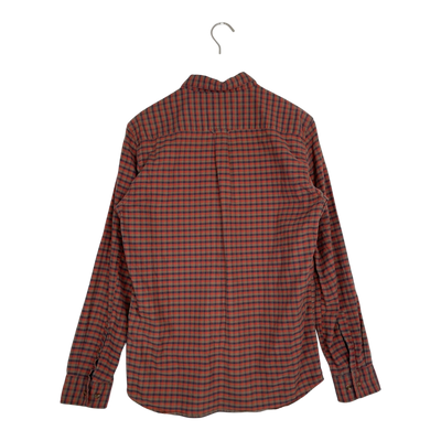 Fjällräven kiruna flanell shirt, coffee/flame | man M