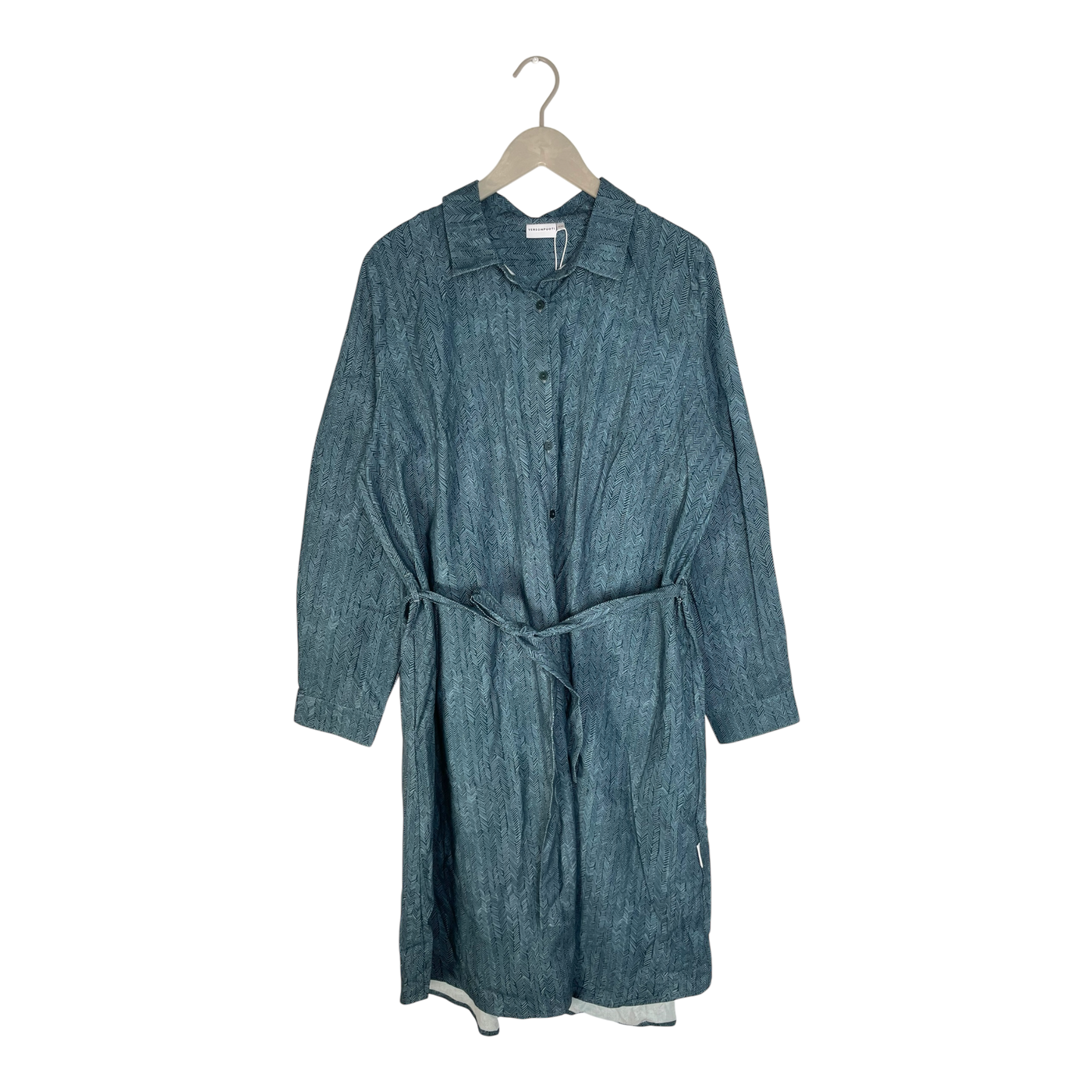 Versonpuoti shirt dress, blue | woman XXL