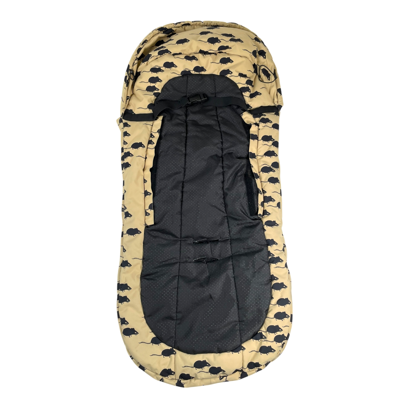 Mini Rodini footmuff, mouse | onesize