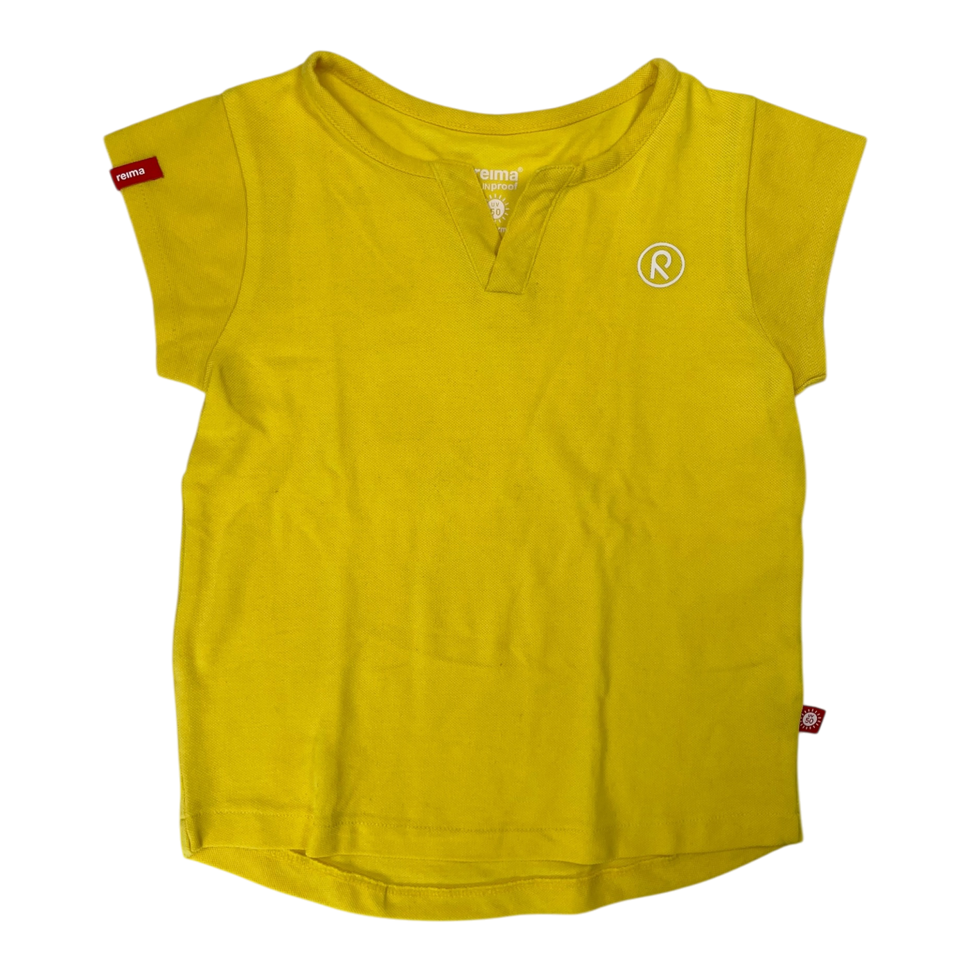 Reima UV t-shirt, yellow | 122cm