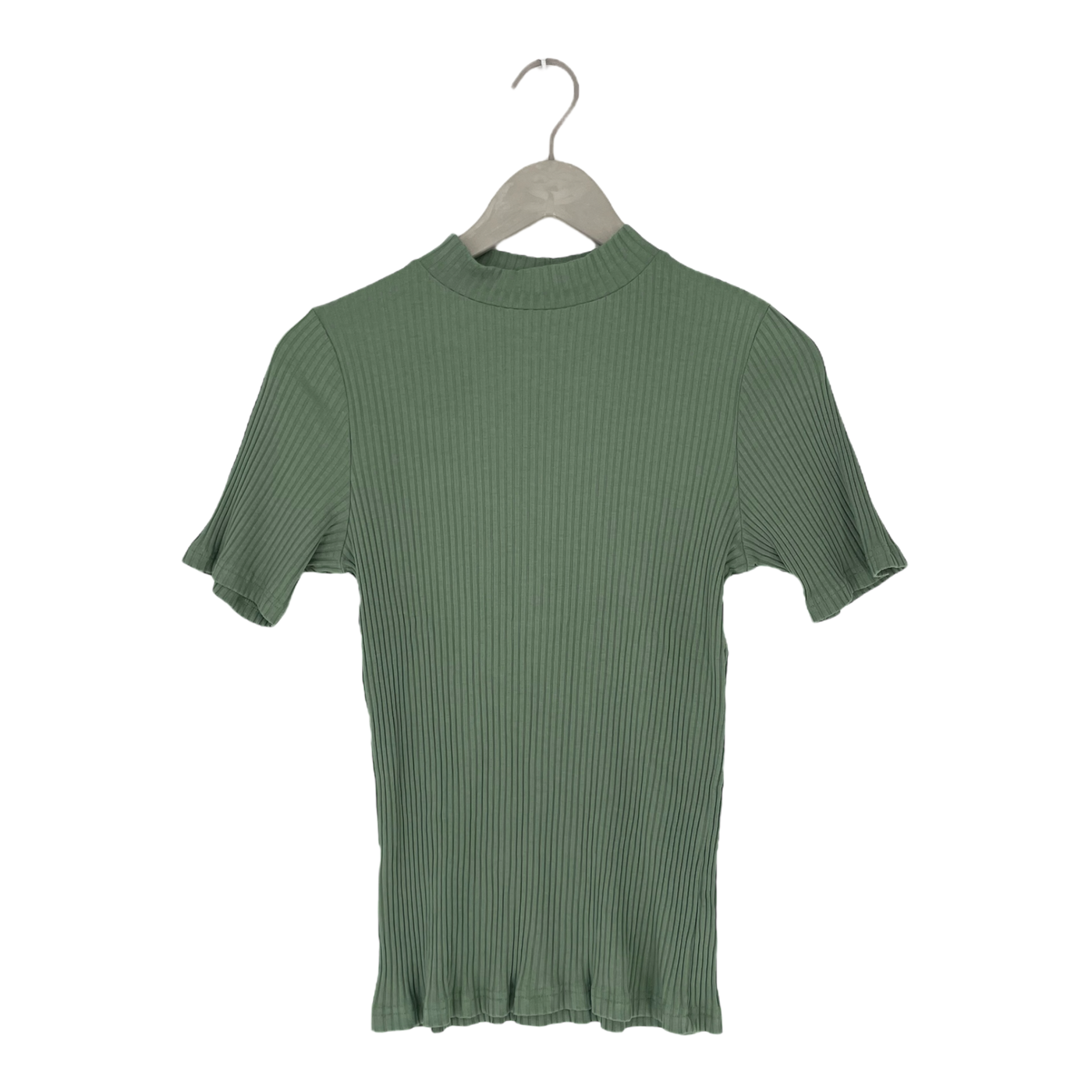 Riva Clothing rib t-shirt, tea green | woman L