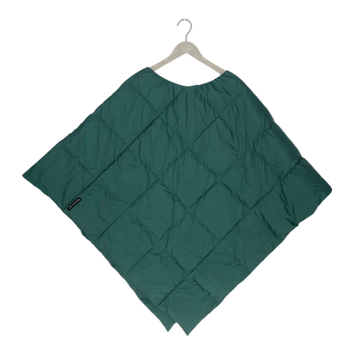 Joutsen otava down poncho, midnight gren | onesize