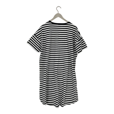 Riva Clothing boxy t-shirt dress, stripes | woman XL