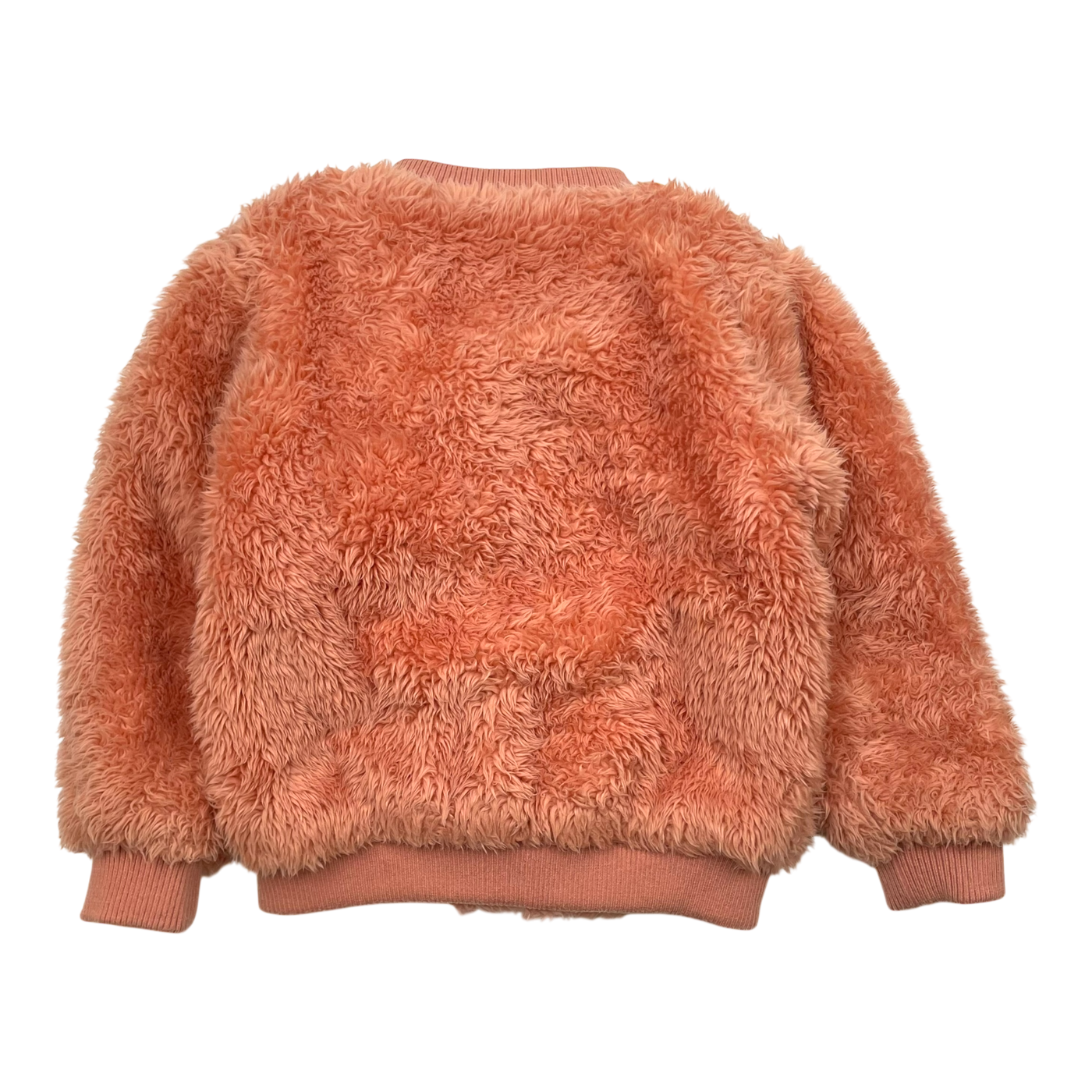Mini Rodini teddy bomber, coral pink | 92/98cm