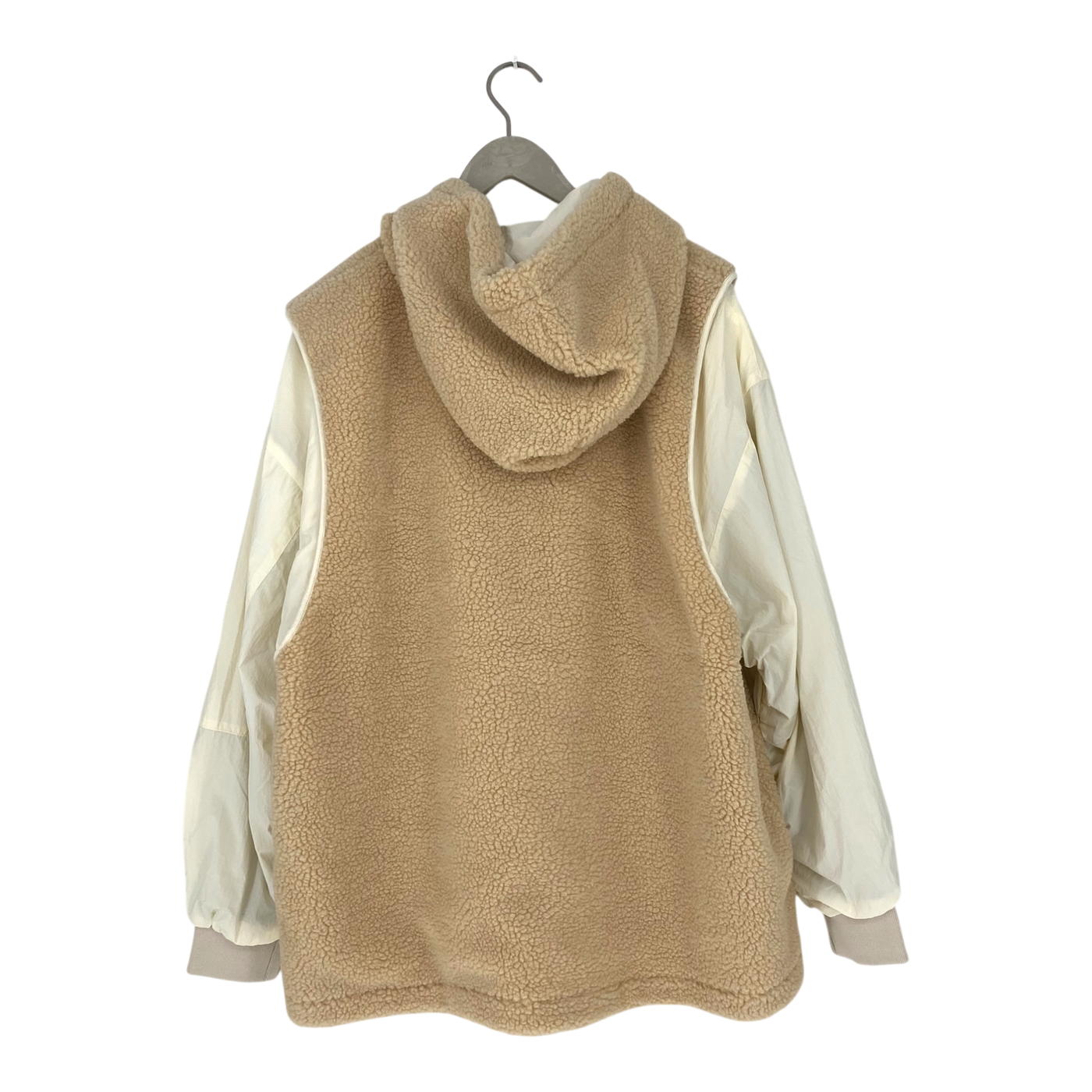 Embassy of Bricks and Logs rubi coach jacket, beige | unisex S