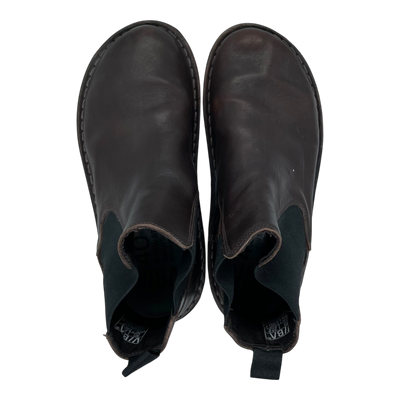 VIBAe Helsinki leather boots, cocoa brown | 40