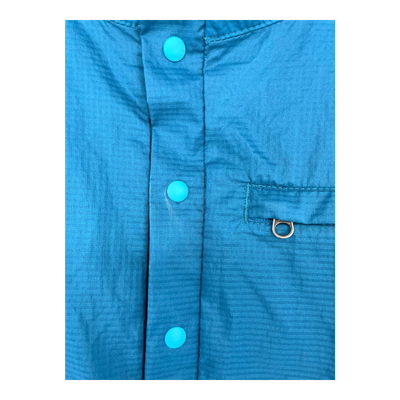 Patagonia houdini pullover jacket, turqoise | woman L