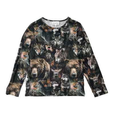 Gugguu shirt, wild animals | 128cm
