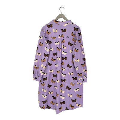 Yo Zen button shirt dress, butterfly | woman M/L