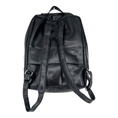 Holzrichter leather backpack, black