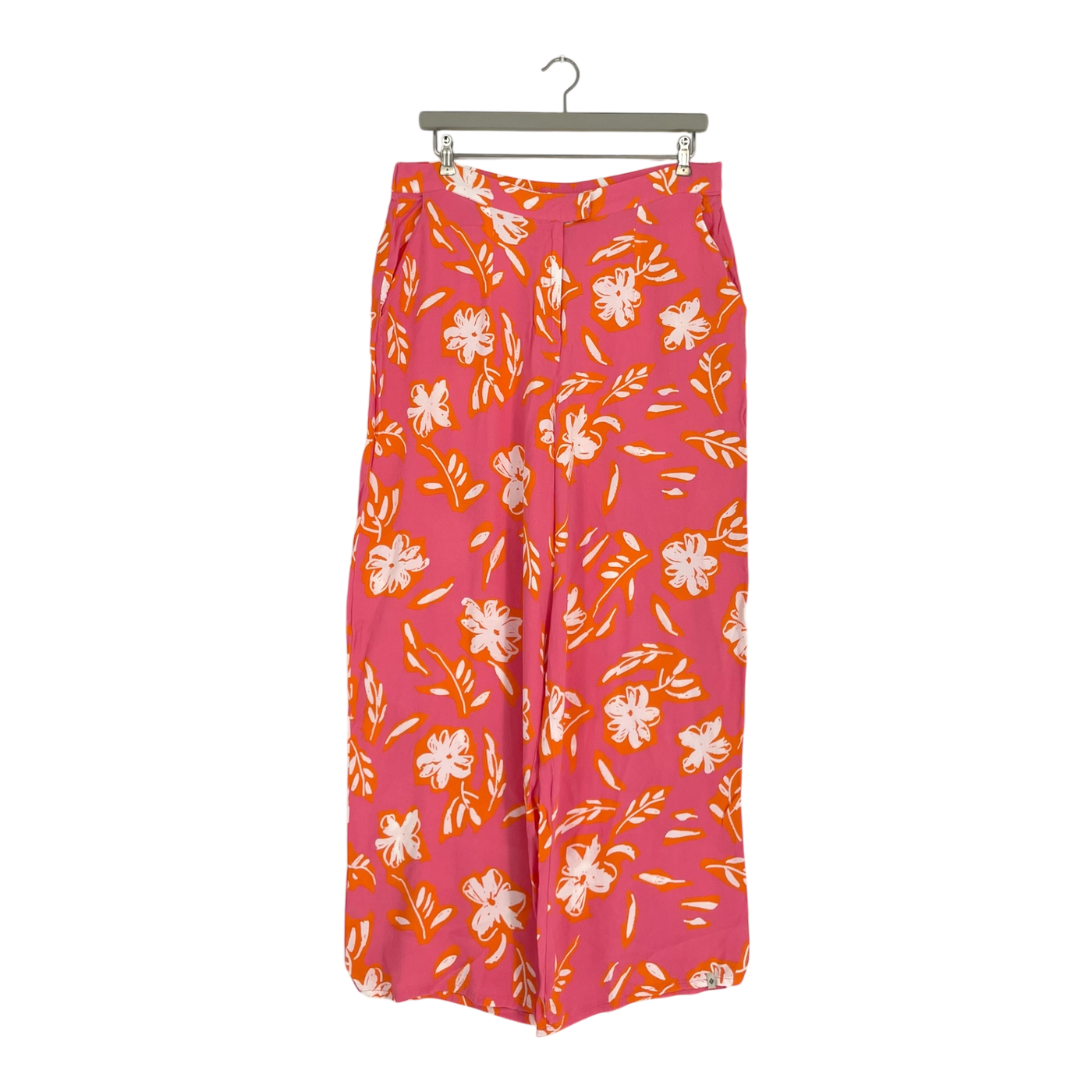 Kaiko flowy pants, candy floral | woman XL