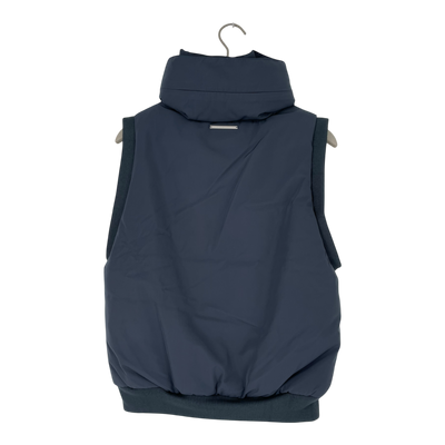 Embassy of Bricks and Logs bordeaux vest, dark navy | unisex S