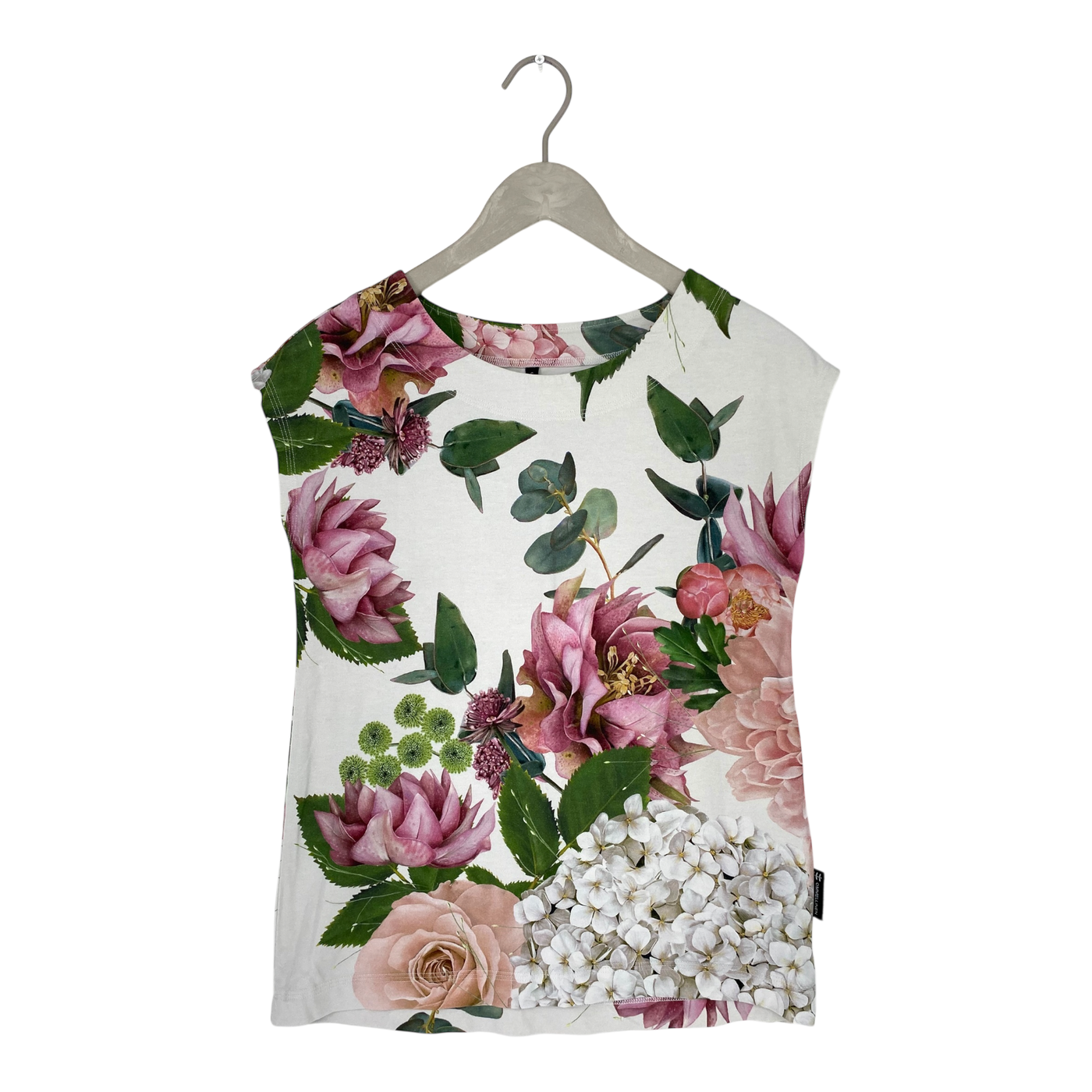 Ommellinen top, kukkakimppu | woman S