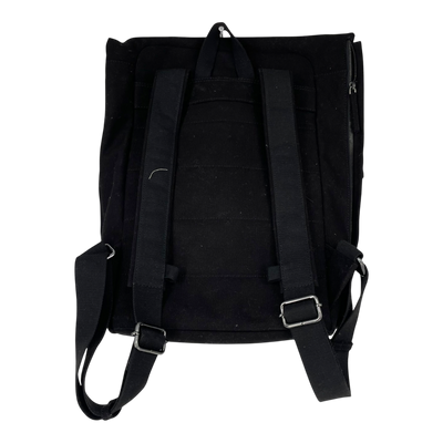 Holzrichter canvas backpack, black