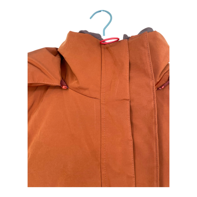 Embassy of Bricks and Logs whidbey winter jacket, burnt red | unisex L