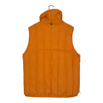 Embassy of Bricks and Logs Barrett puffer vest, orange | unisex L