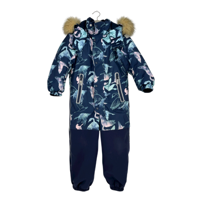 Reima kipina winter overall, birds | 98cm