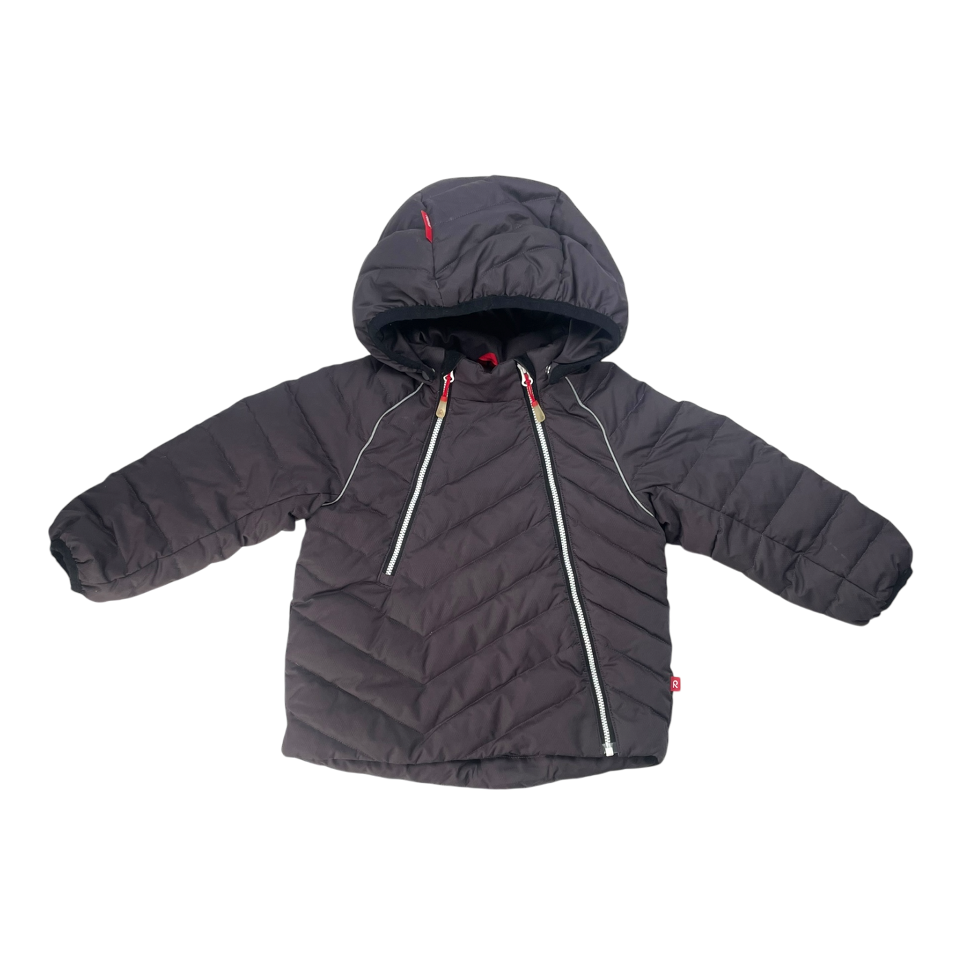 Reima down winter jacket, brown | 92cm