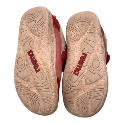 Reima tepastelu barefoot sneakers, pink / red | 26