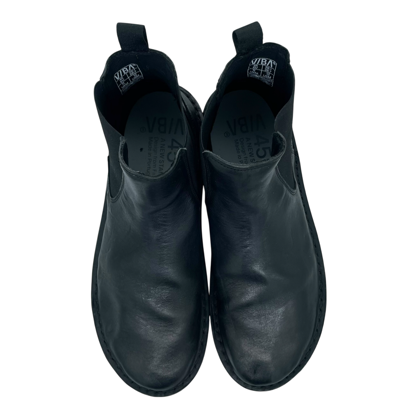 VIBAe Helsinki leather boots, black | 45