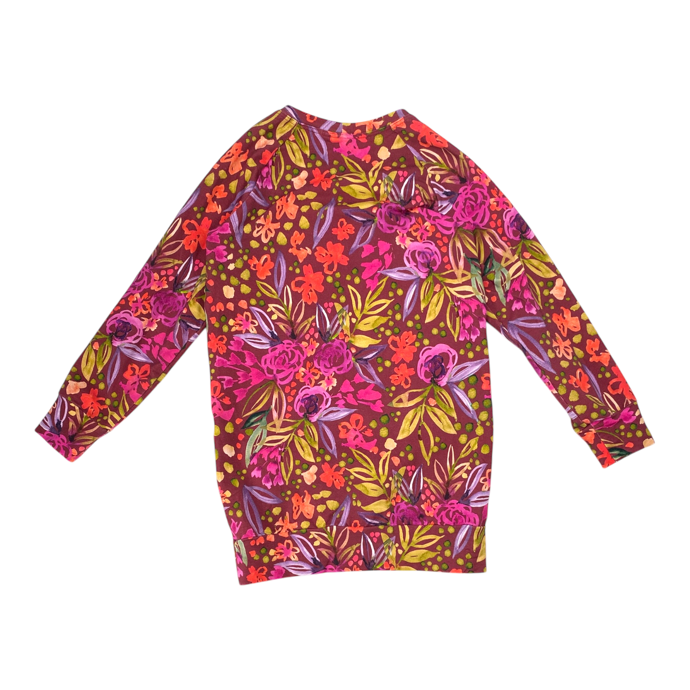 Versonpuoti tunic dress, flowers | 128/134cm