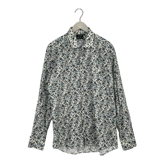 Sand collar shirt, flower | man 45