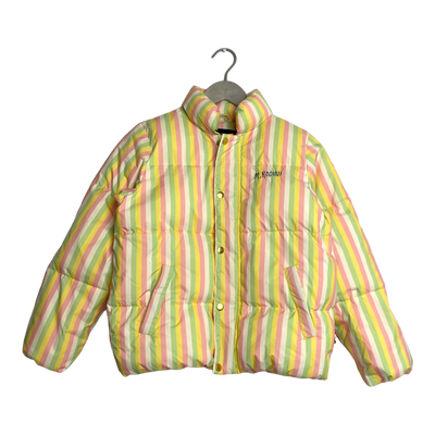 Mini Rodini puffer jacket, stripes | 140/146cm