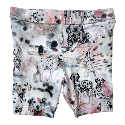 Gugguu biker shorts, dalmatian | 80cm