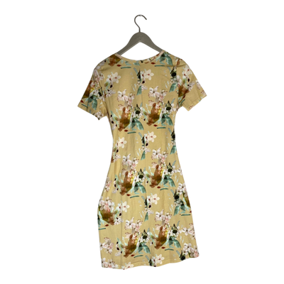 Kaiko t-shirt belted dress, flower | woman S