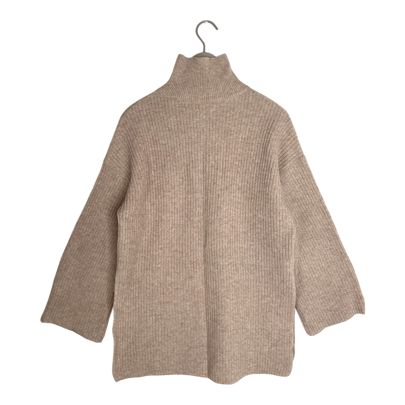 Kaiko half-zip wool sweater, wheat | woman S