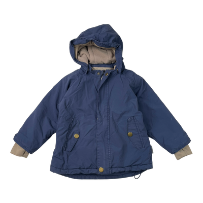 Miniature wally midseason jacket, midnight blue | 92cm