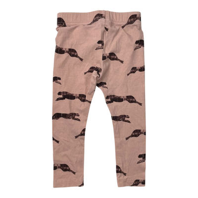 Kaiko leggings, panther | 74/80cm