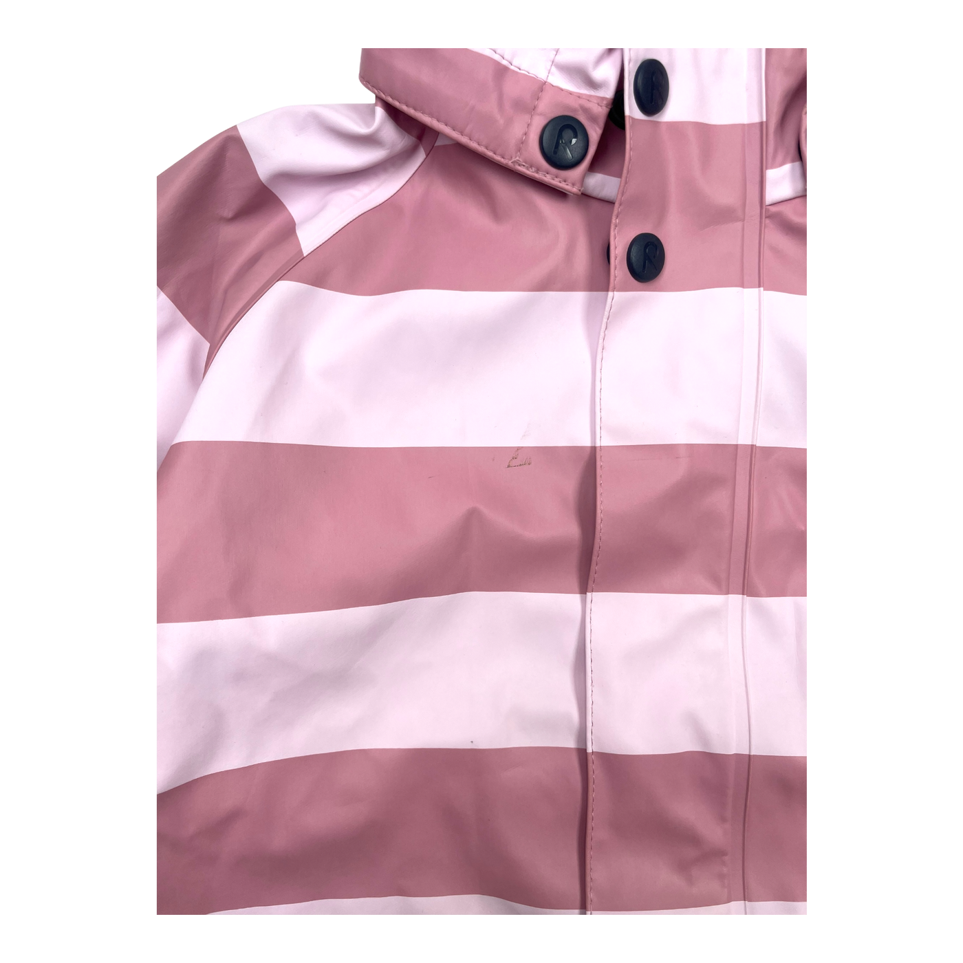 Reima vesi rain jacket, pink stripes | 104cm
