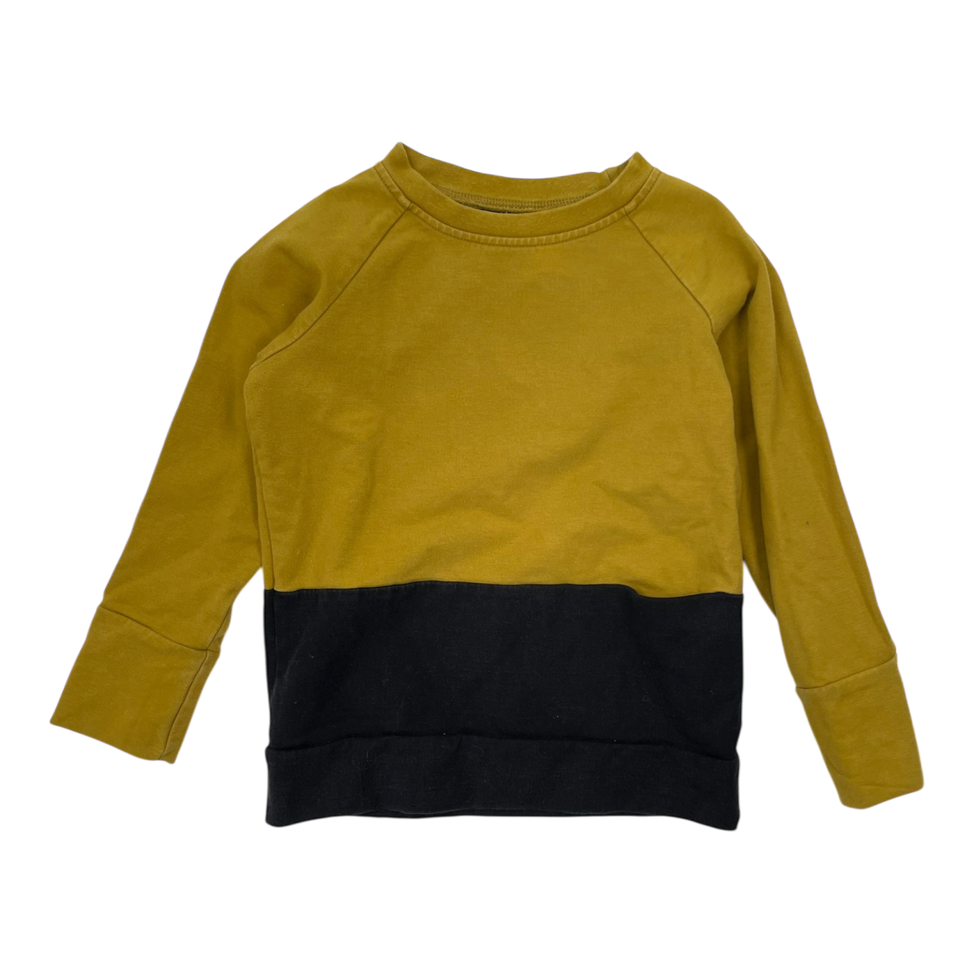 Papu sweatshirt, black and yellow | 98/104cm