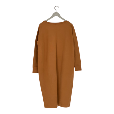 Papu giant split dress, burnt orange | woman S