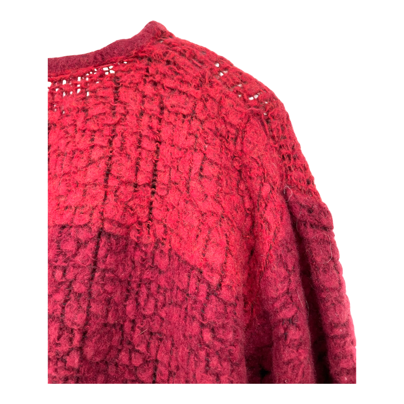 Marimekko knitted sweater, red | woman M