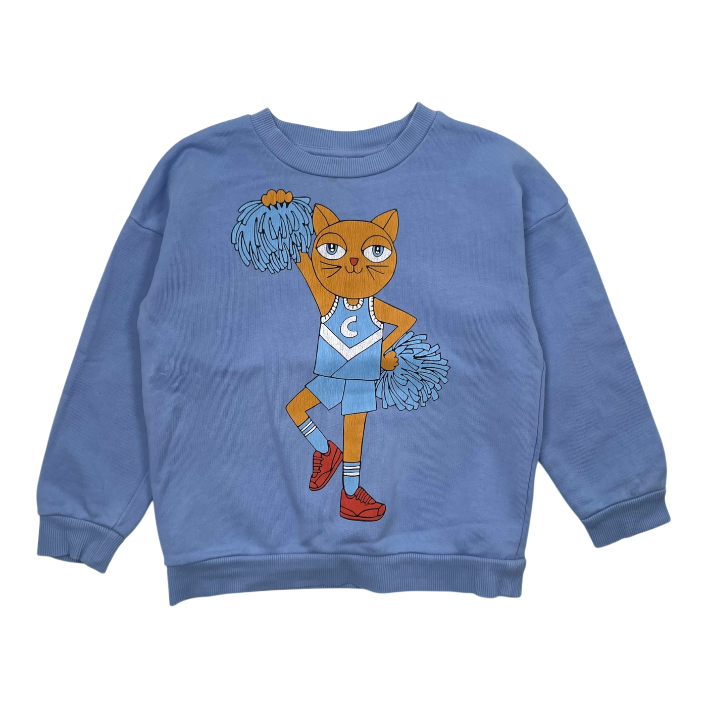 Mini Rodini sweatshirt, cheerleader | 104/110cm