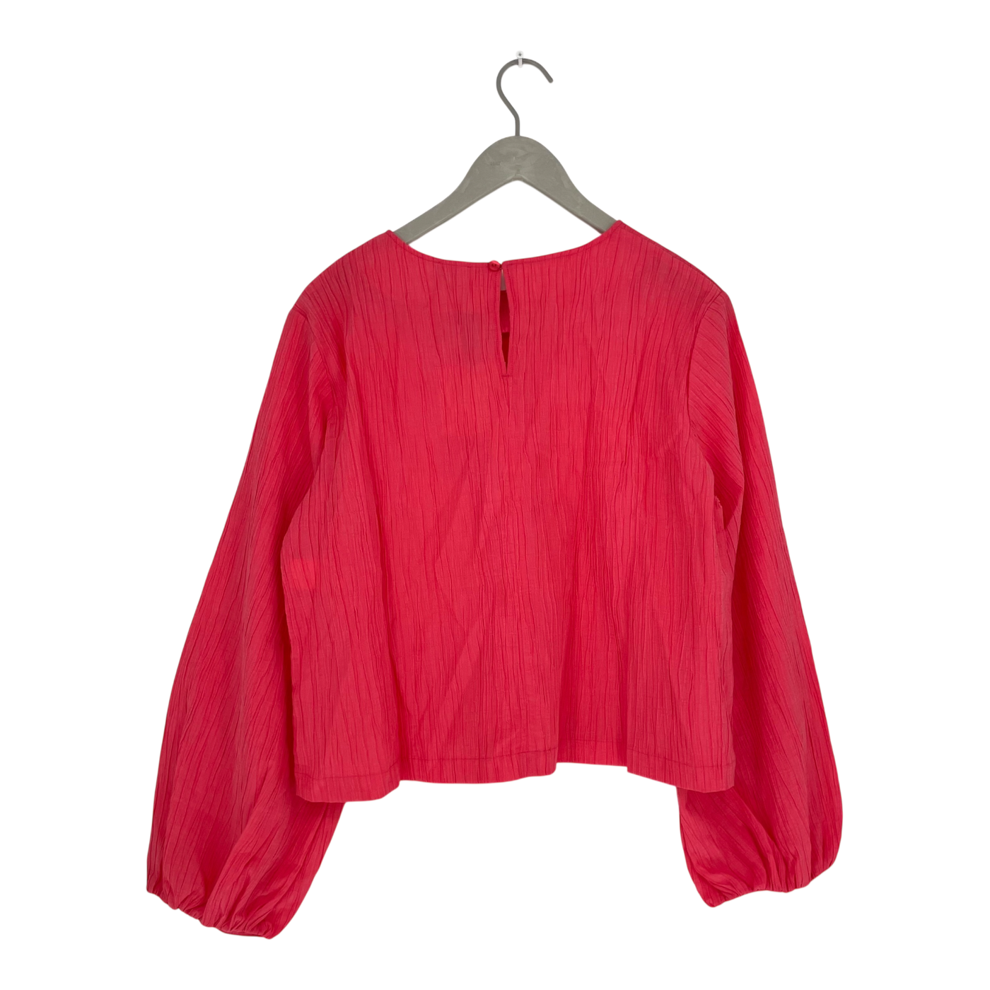 Papu puff sleeve shirt, raspberry | woman S