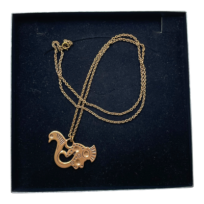 Kalevala Koru tampereen lintu necklace, bronze