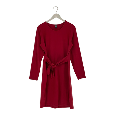 Kaiko belted dress, fire brick | woman L