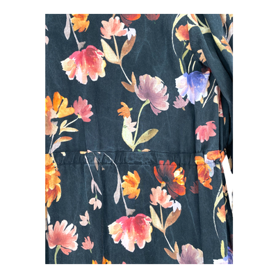 Kaiko flowy dress, night bloom | woman XS
