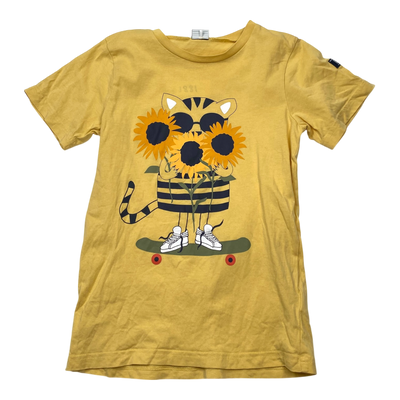 Polarn O. Pyret t-shirt, yellow | 134cm